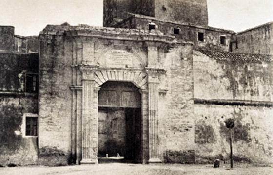 Cagliari, Porta Cristina, 1854