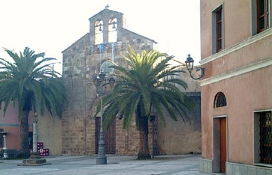   Villamassargia, chiesa della Madonna del Pilar