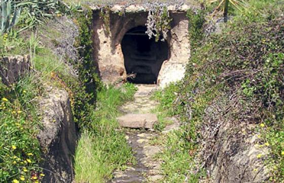 Alghero, Area della necropoli di Santu Pedru