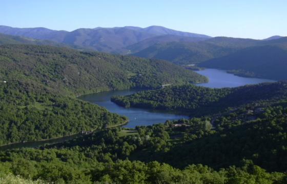 Panoramica del Lago di Gusana