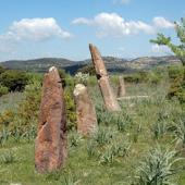 Laconi, menhir e dolmen di Corte Noa