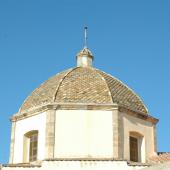 Lunamatrona, cupola della chiesa di San Giovanni Battista